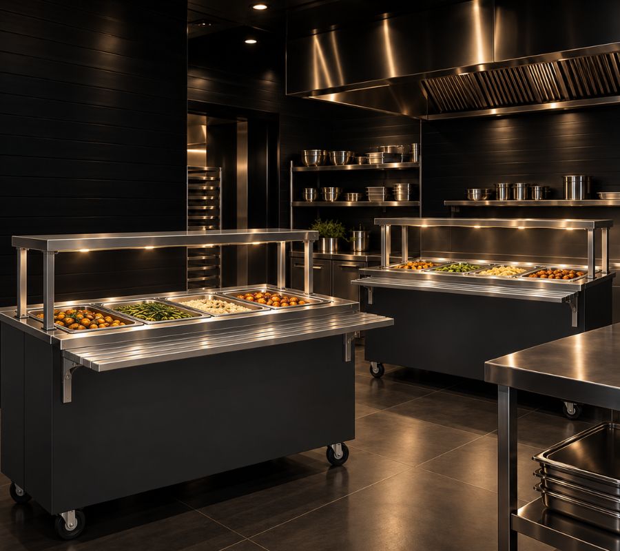 Commerical Steam Tables — Cooking Equipment
